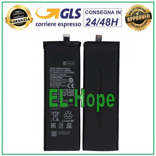 Batteria bm52 per xiaomi - bm52, mi